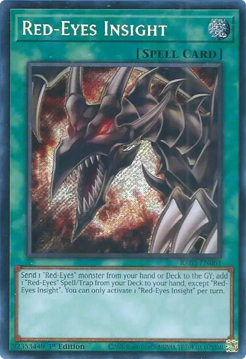 Red-Eyes Insight (Secret Rare) [Ra03-En061] Secret Rare 1