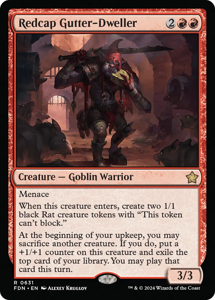 Redcap Gutter-Dweller [Foundations] 1