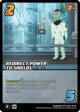 Redirect Power To Shields - Stk04 20/22 - U 1