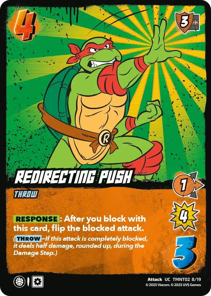 Redirecting Push (Tmnt02) - Teenage Mutant Ninja Turtles (Tmnt) 1