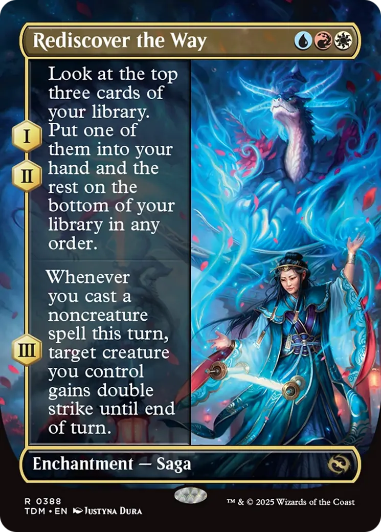 Rediscover The Way (Borderless) [Tarkir: Dragonstorm] 1
