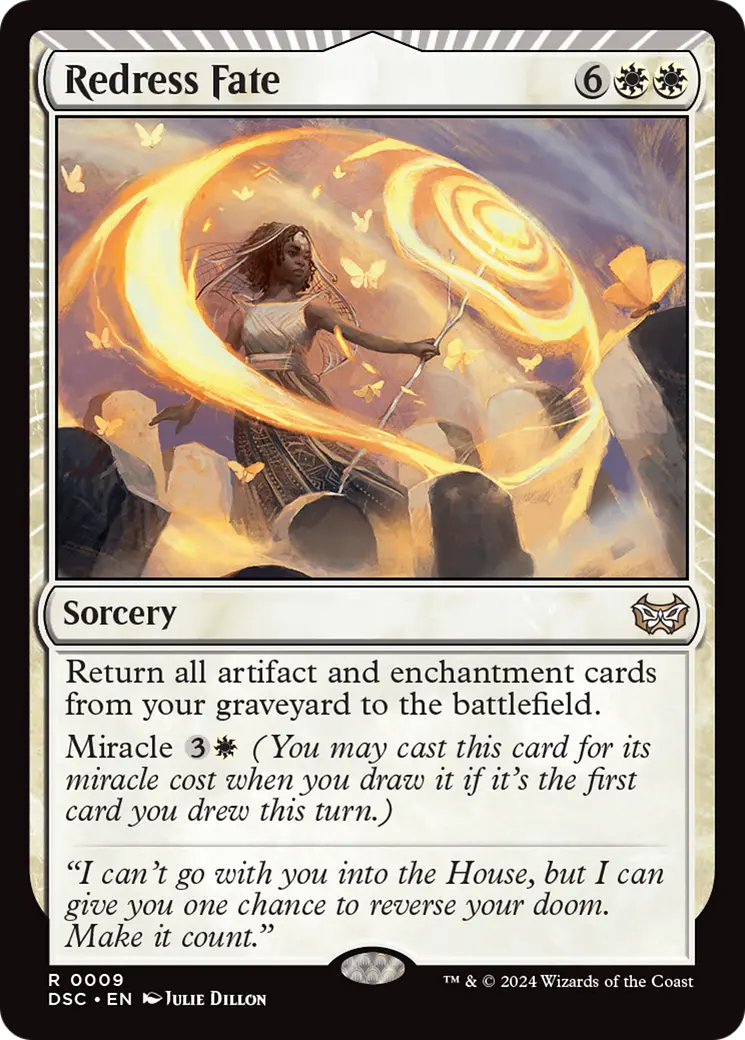 Redress Fate [Duskmourn: House Of Horror Commander] 1