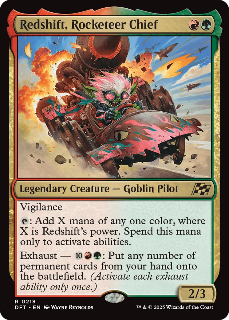 Redshift, Rocketeer Chief [Aetherdrift] 1