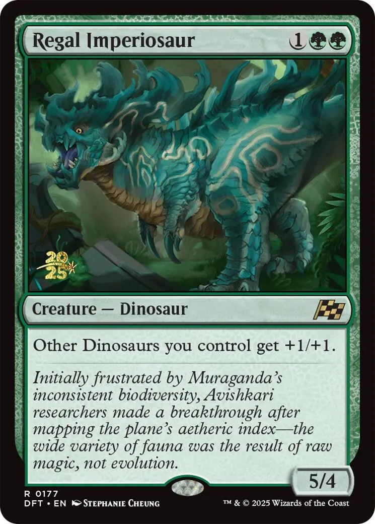 Regal Imperiosaur [Aetherdrift Prerelease Promos] 1