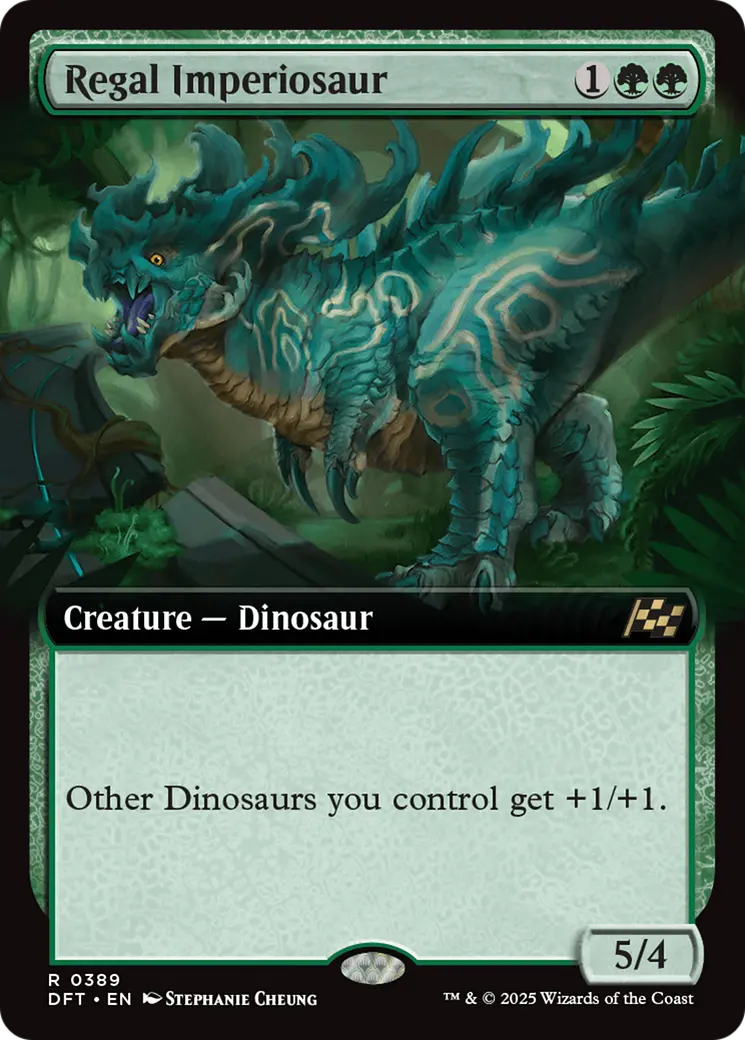 Regal Imperiosaur (Extended Art) [Aetherdrift] 1