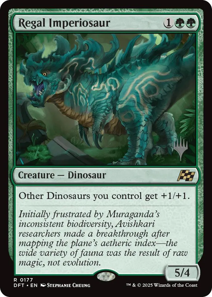 Regal Imperiosaur (Promo Pack) [Aetherdrift Promos] 1