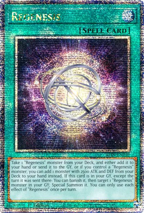 Regenesis [Alin-En059] Quarter Century Secret Rare 1