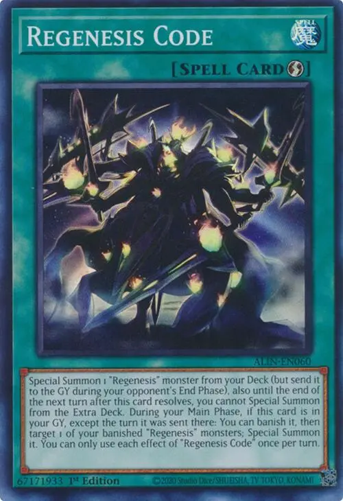 Regenesis Code [Alin-En060] Super Rare 1