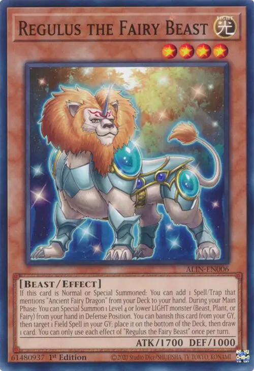 Regulus The Fairy Beast [Alin-En006] Common 1