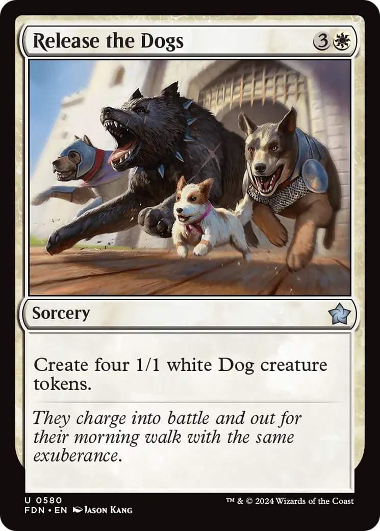 Release The Dogs [Foundations] 1