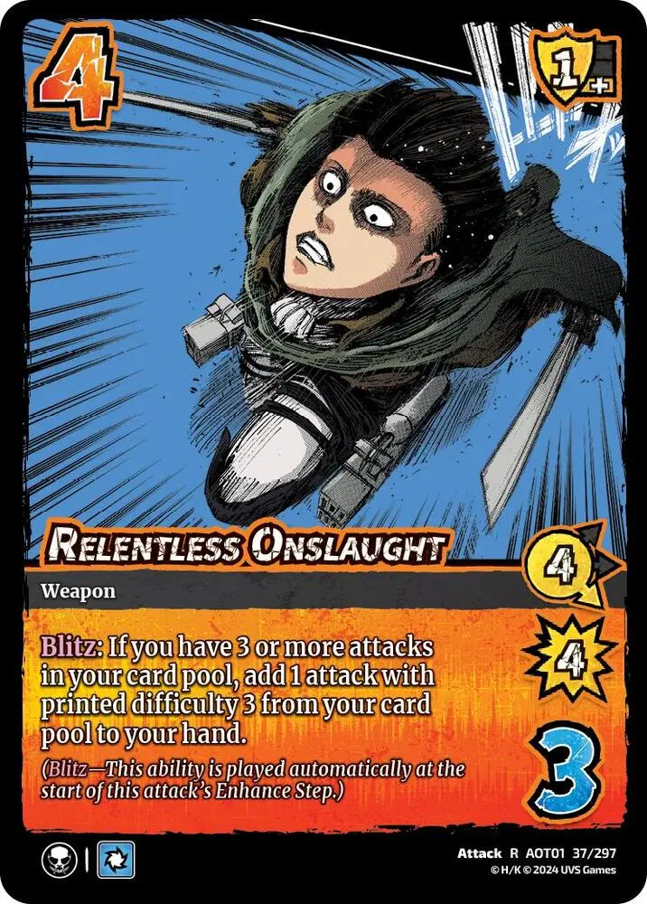 Relentless Onslaught - Foil 1