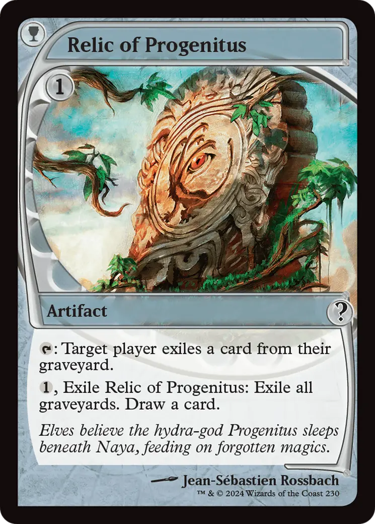 Relic Of Progenitus (Future Sight) [Mystery Booster 2] 1