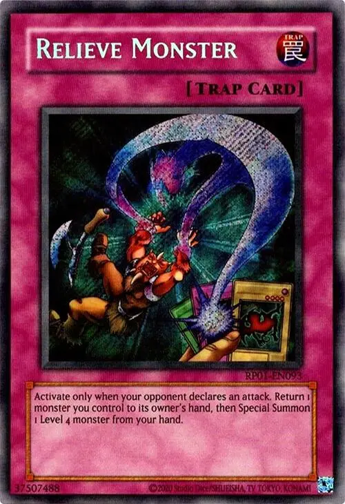 Relieve Monster [Rp01-En093] Secret Rare 1