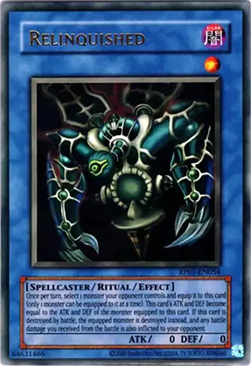 Relinquished [Rp01-En054] Ultra Rare 1