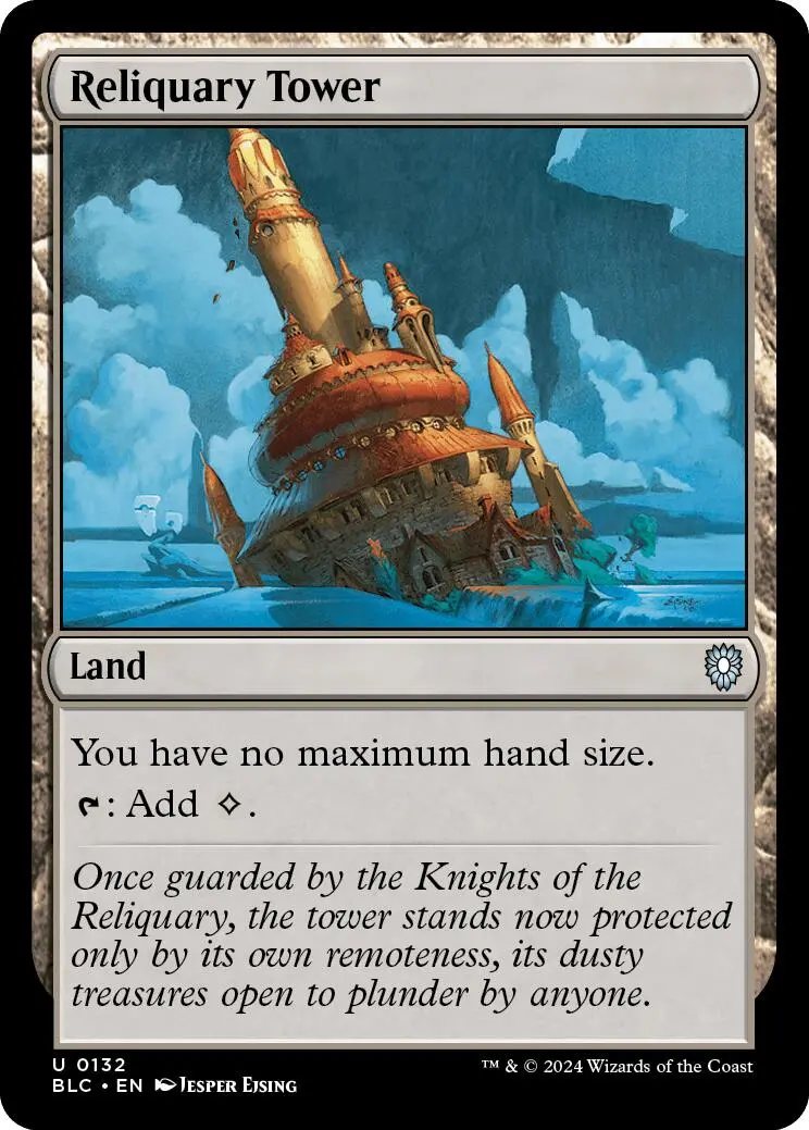Reliquary Tower [Bloomburrow Commander] 1