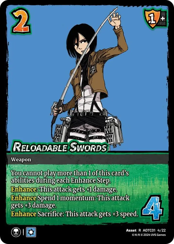 Reloadable Swords 1