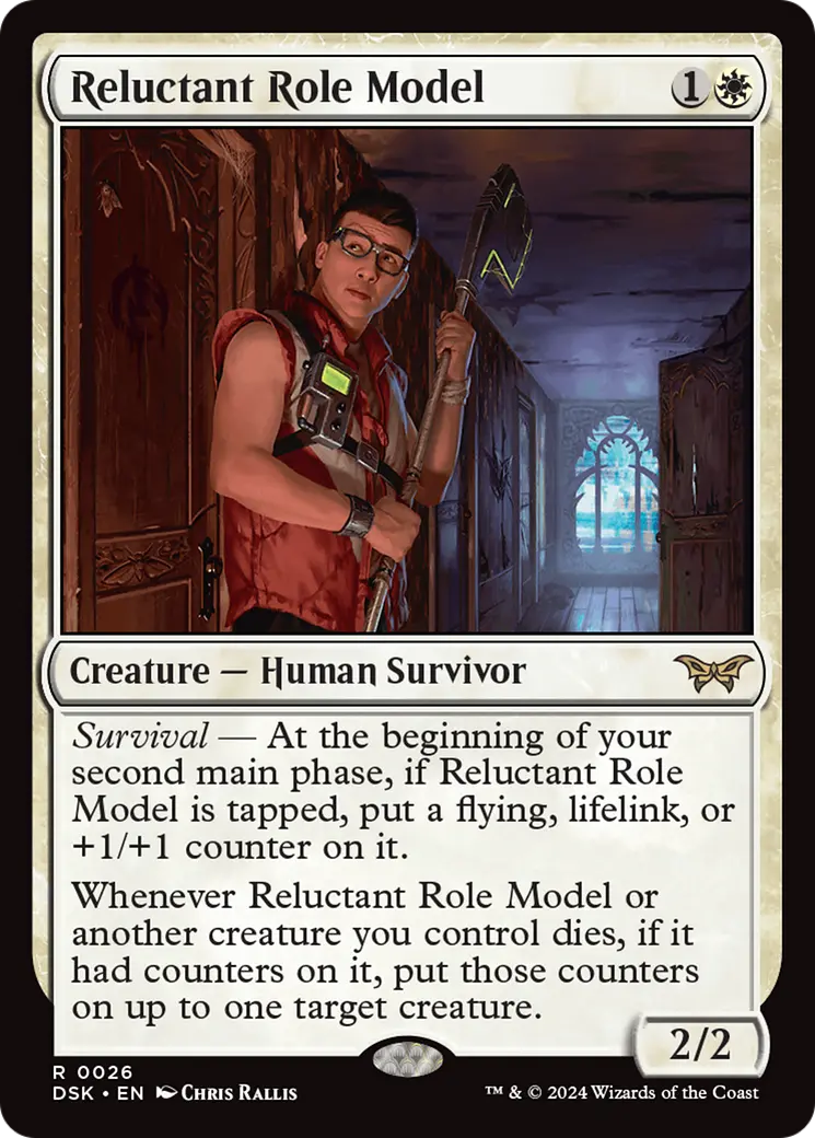 Reluctant Role Model (0026) [Duskmourn: House Of Horror] 1