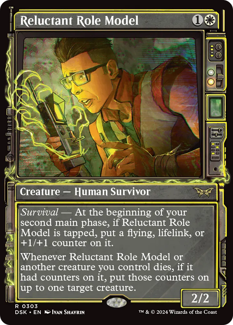 Reluctant Role Model (Showcase) [Duskmourn: House Of Horror] 1