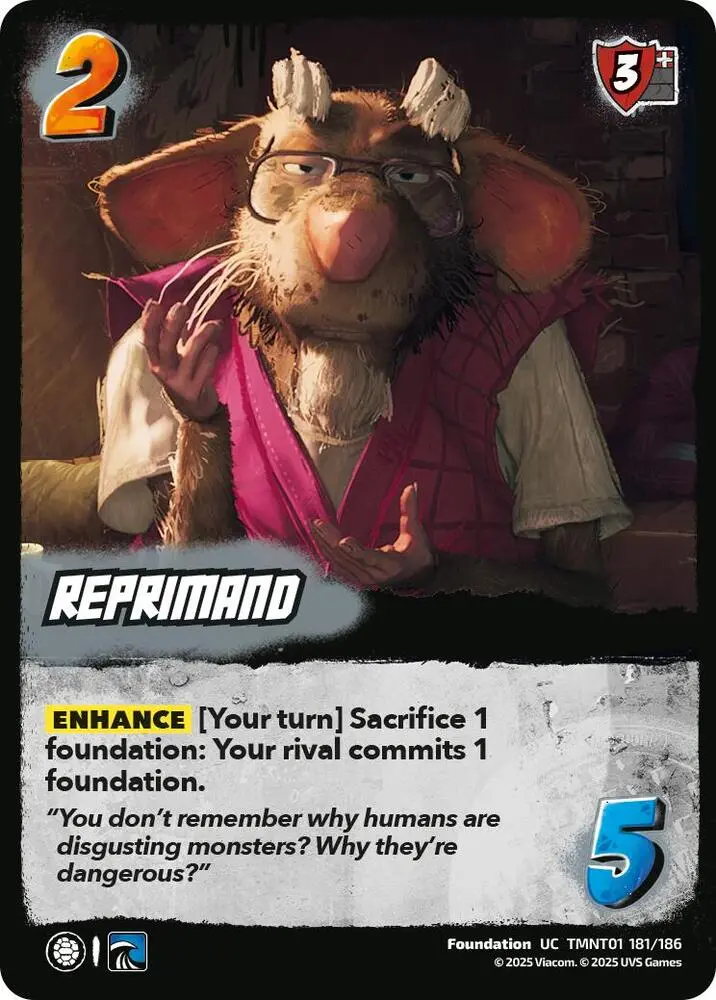 Reprimand - Teenage Mutant Ninja Turtles (Tmnt) 1