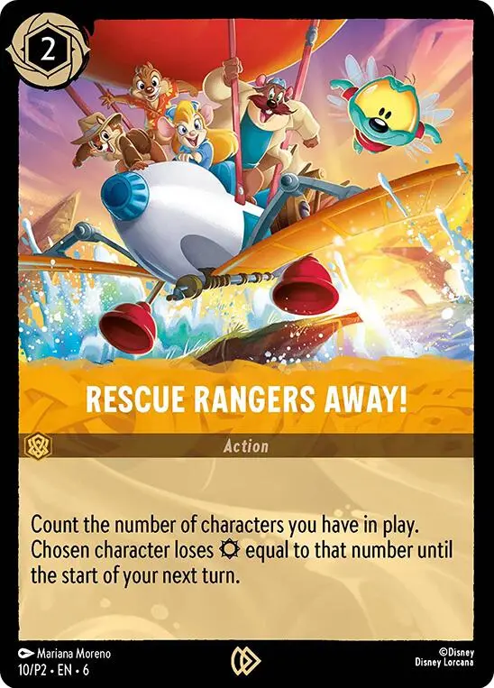 Rescue Rangers Away! (10/P2) [Promo Cards] 1