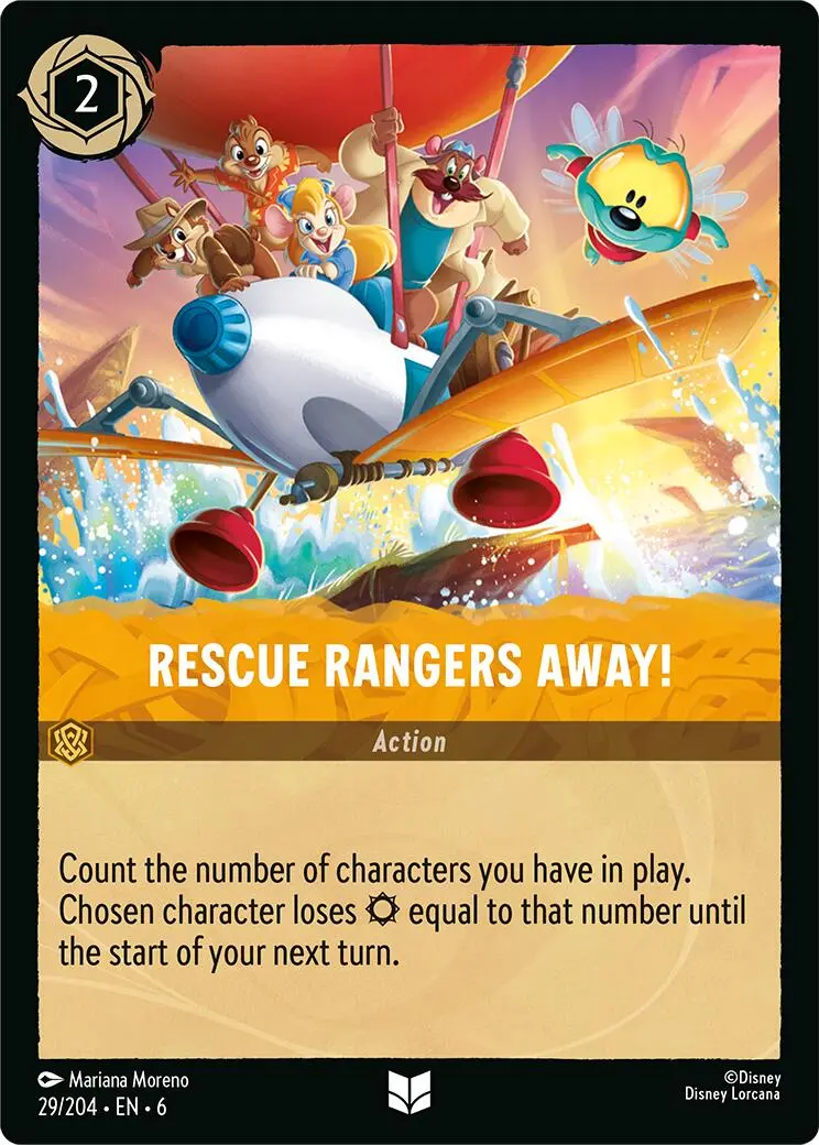 Rescue Rangers Away! (29/204) [Azurite Sea] 1
