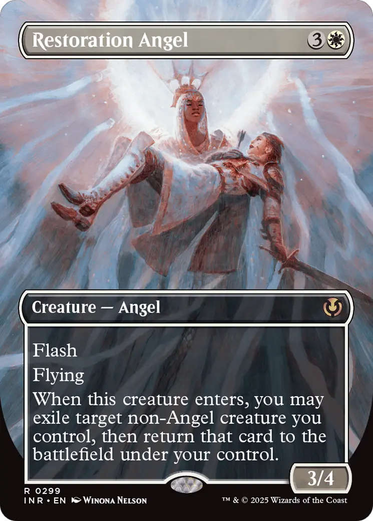 Restoration Angel (Borderless) [Innistrad Remastered] 1