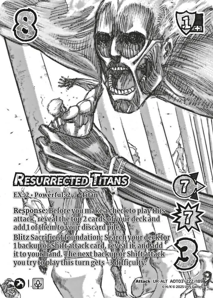 Resurrected Titans (Alternate Art) - Foil 1