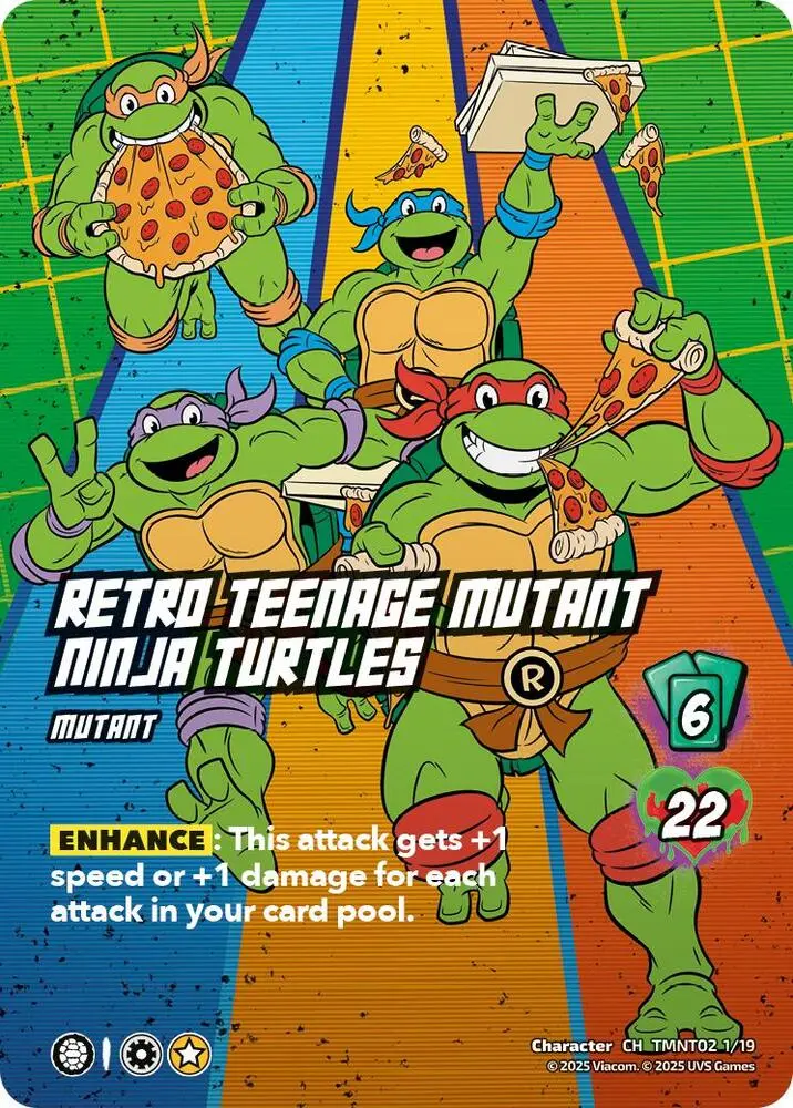 Retro Teenage Mutant Ninja Turtles (Tmnt02) - Teenage Mutant Ninja Turtles (Tmnt) 1