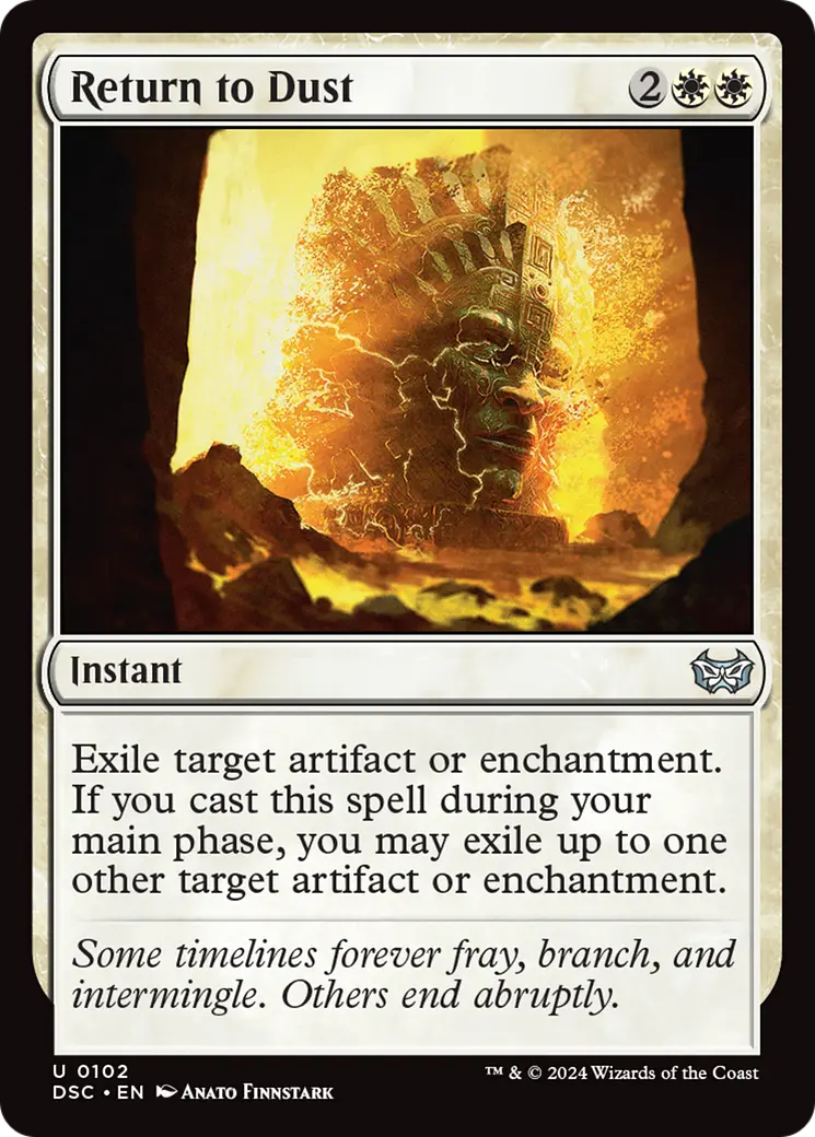 Return To Dust [Duskmourn: House Of Horror Commander] 1