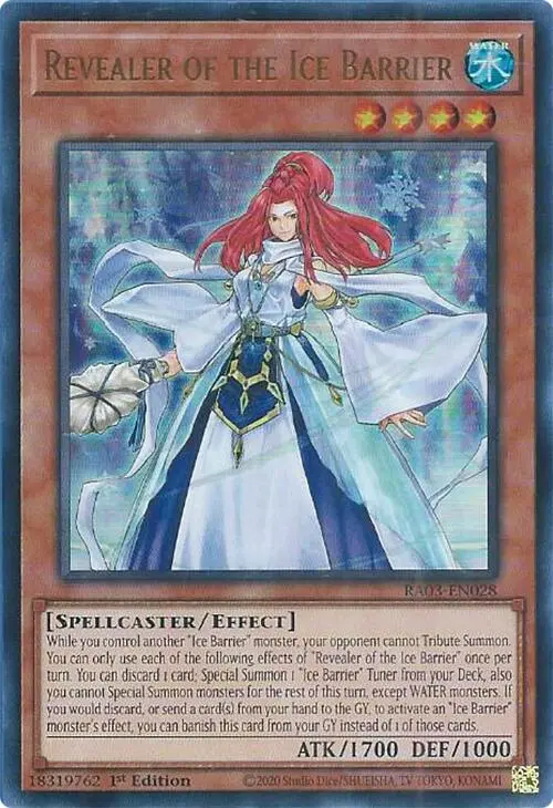 Revealer Of The Ice Barrier (Ur) [Ra03-En028] Ultra Rare 1