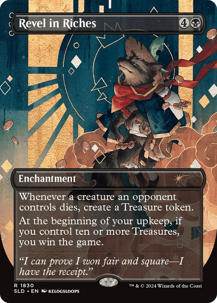 Revel In Riches (Rainbow Foil) [Secret Lair Drop Series] 1