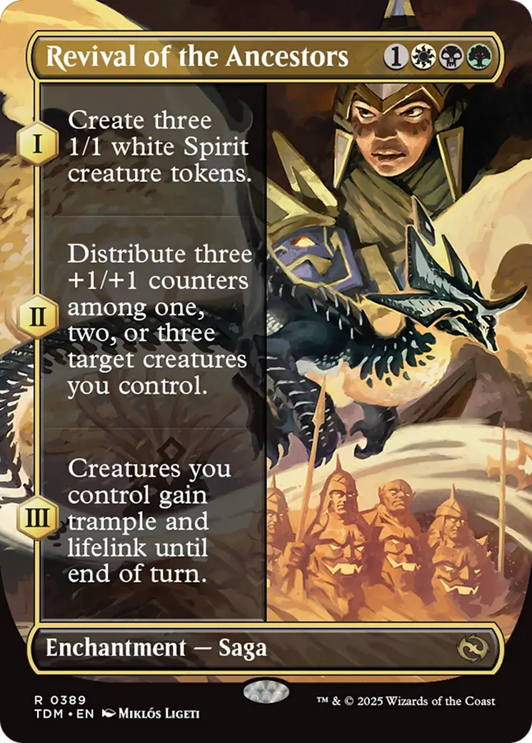 Revival Of The Ancestors (Borderless) [Tarkir: Dragonstorm] 1