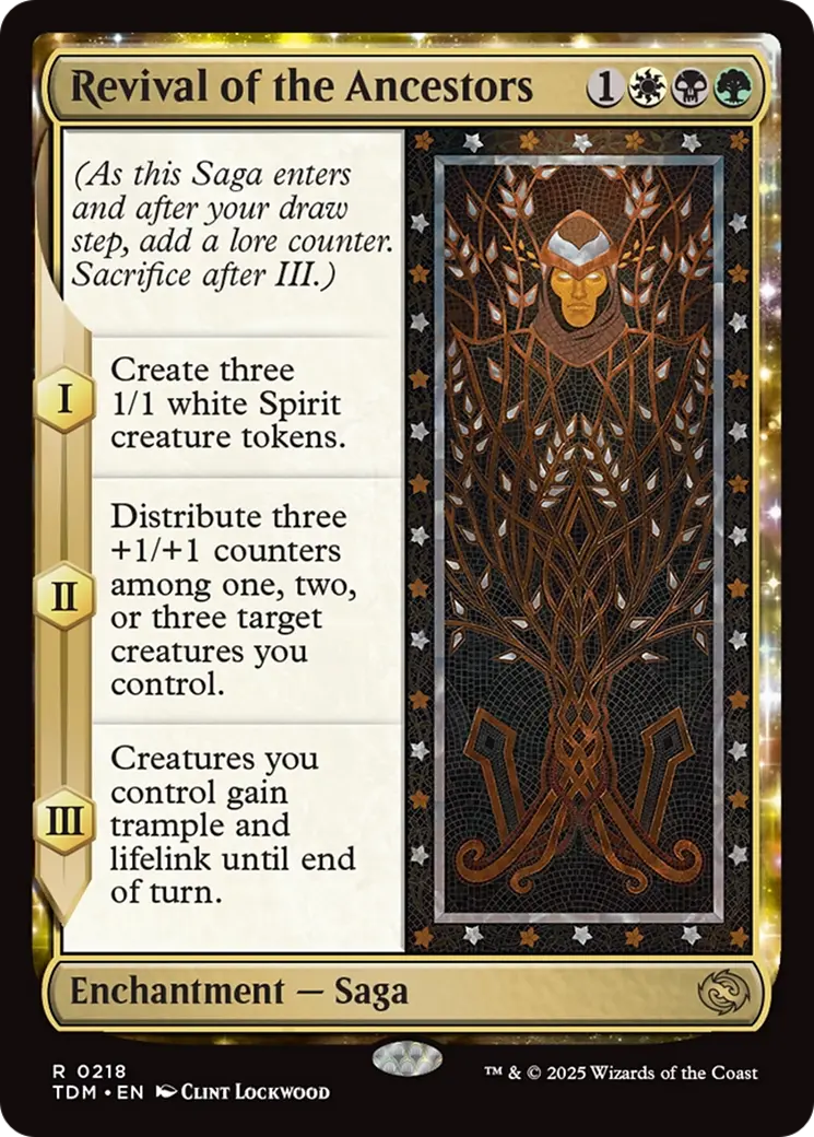 Revival Of The Ancestors [Tarkir: Dragonstorm] 1