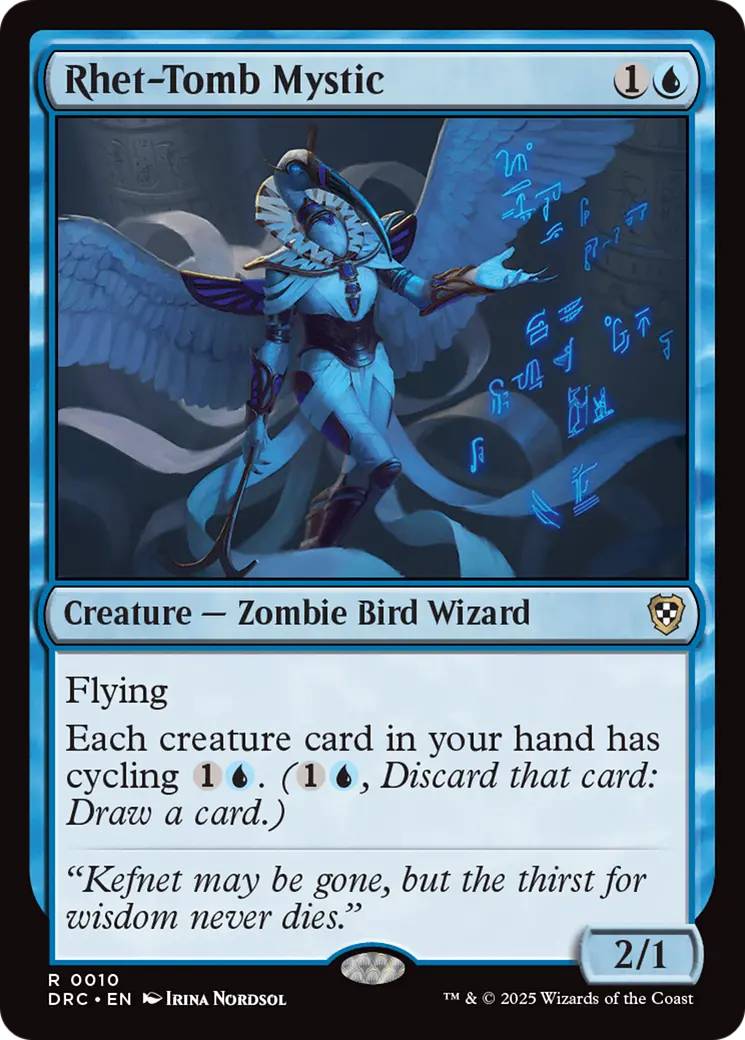 Rhet-Tomb Mystic [Aetherdrift Commander] 1