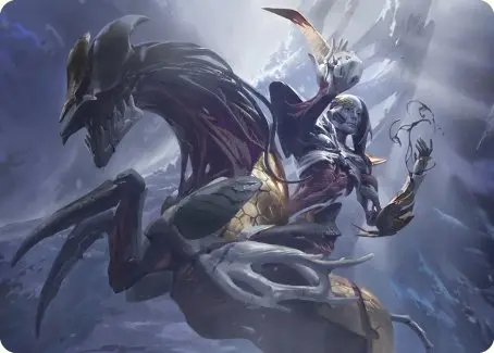 Ria Ivor, Bane Of Bladehold Art Card [Phyrexia: All Will Be One Art Series] 1