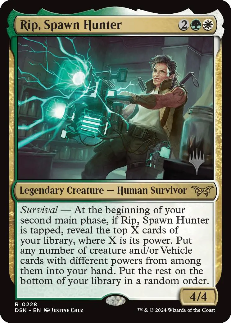 Rip, Spawn Hunter (Promo Pack) [Duskmourn: House Of Horror Promos] 1
