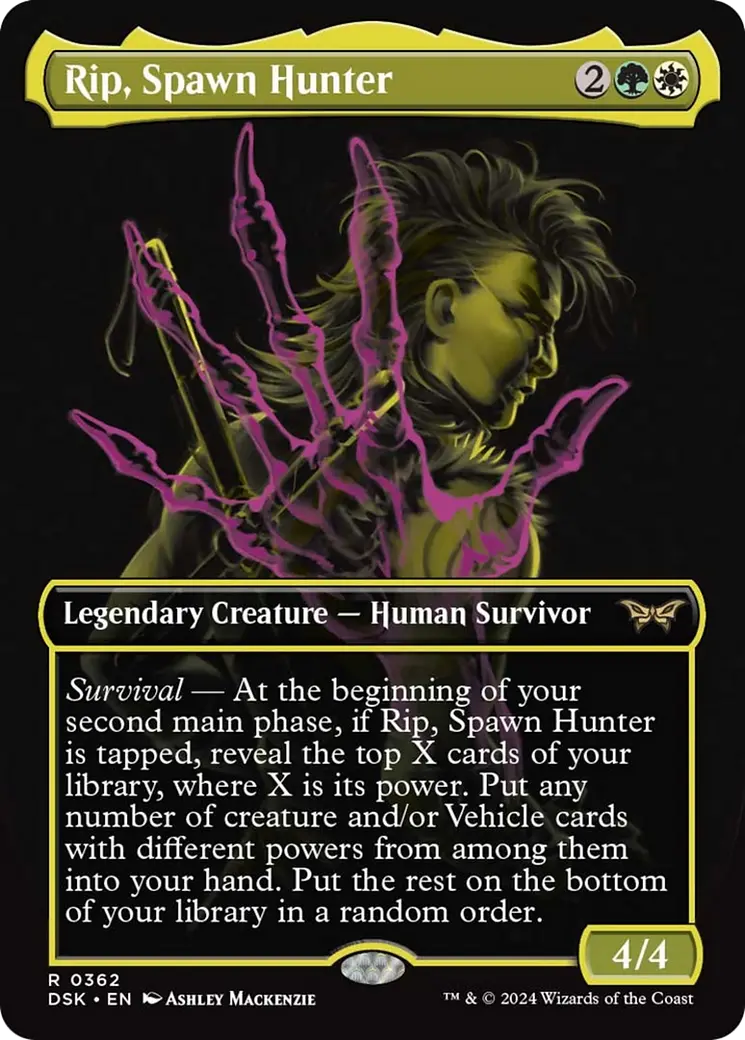 Rip, Spawn Hunter (Showcase) [Duskmourn: House Of Horror] 1