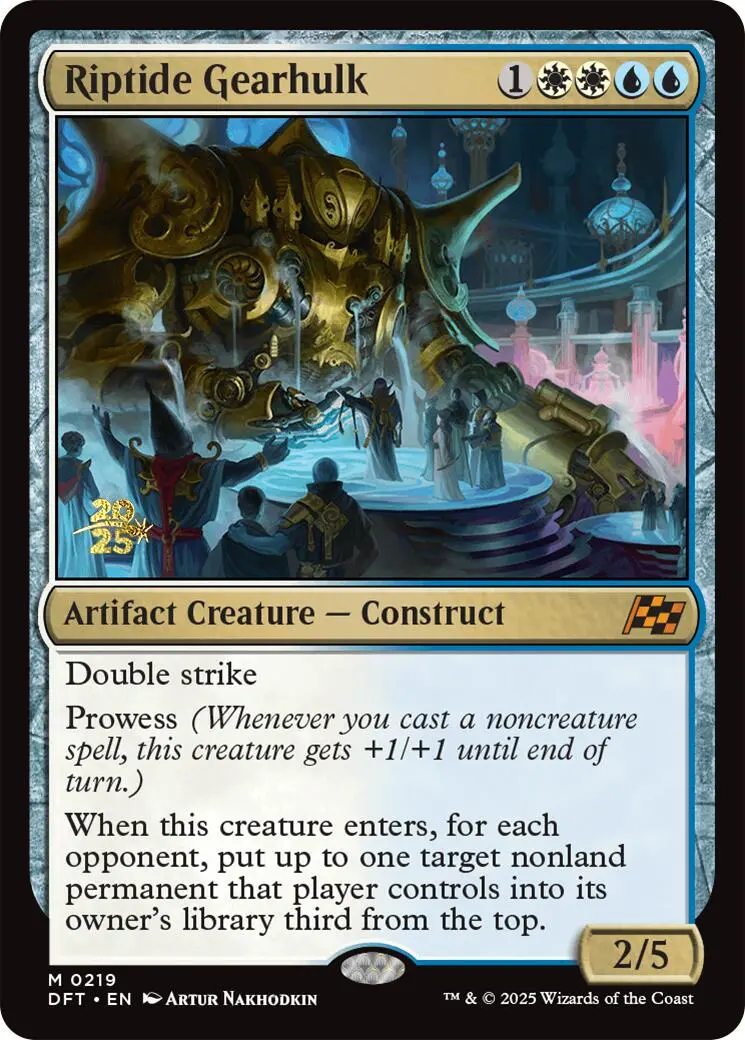 Riptide Gearhulk [Aetherdrift Prerelease Promos] 1
