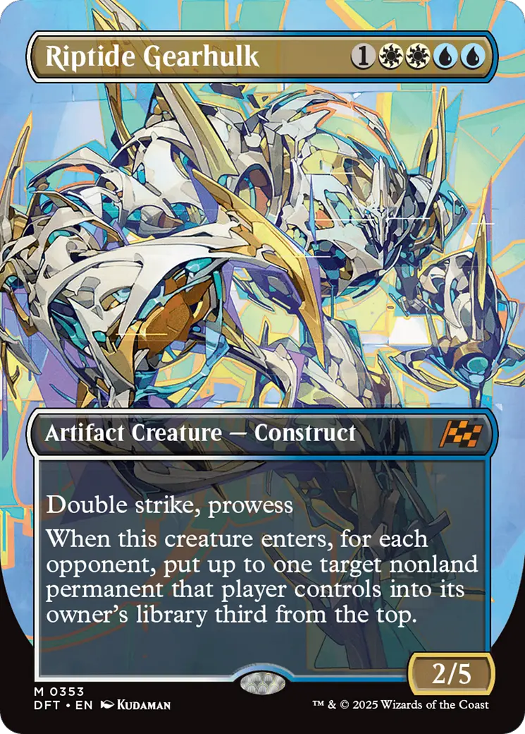 Riptide Gearhulk (Borderless) [Aetherdrift] 1