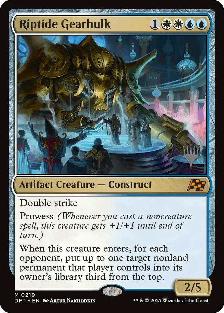 Riptide Gearhulk (Promo Pack) [Aetherdrift Promos] 1