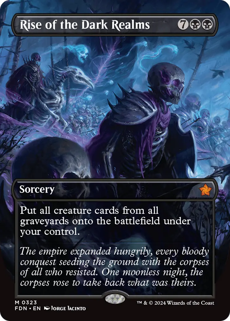 Rise Of The Dark Realms (Borderless) [Foundations] 1