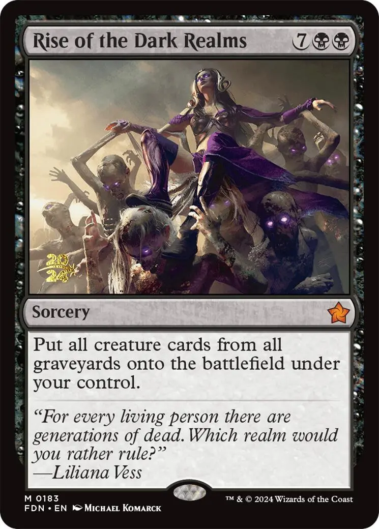 Rise Of The Dark Realms [Foundations Prerelease Promos] 1