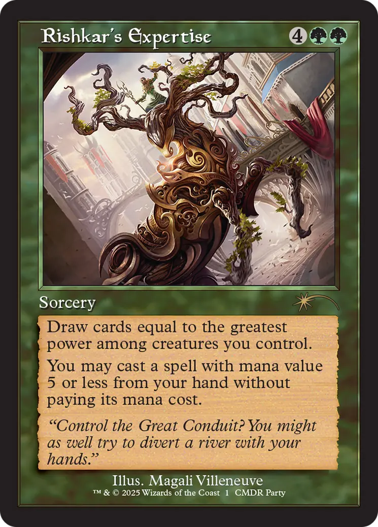 Rishkar's Expertise (Retro Frame) [Wizards Play Network 2025] 1