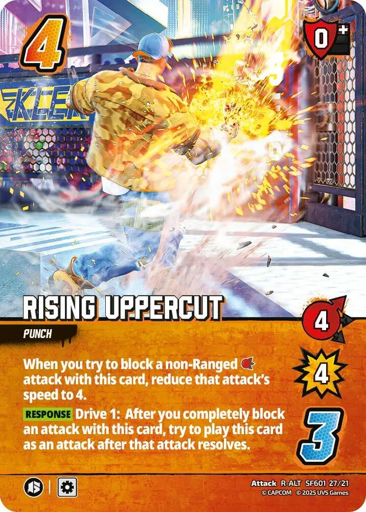 Rising Uppercut (Alternate Art) - Challenger Series: Street Fighter 6 (Sf6) 1
