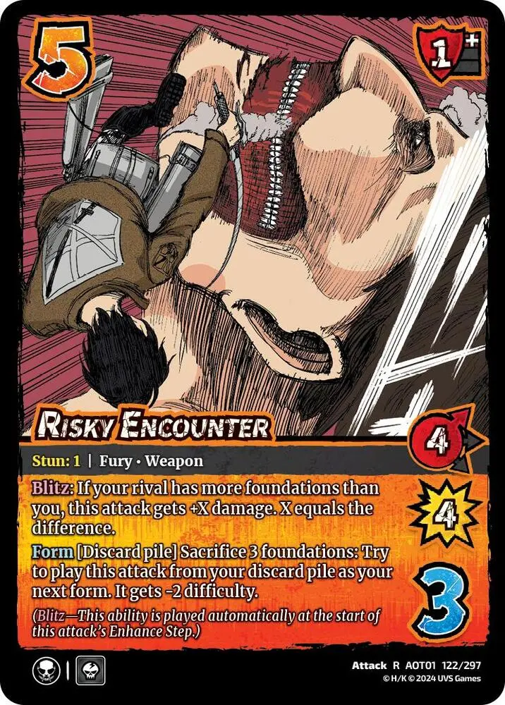 Risky Encounter - Foil 1