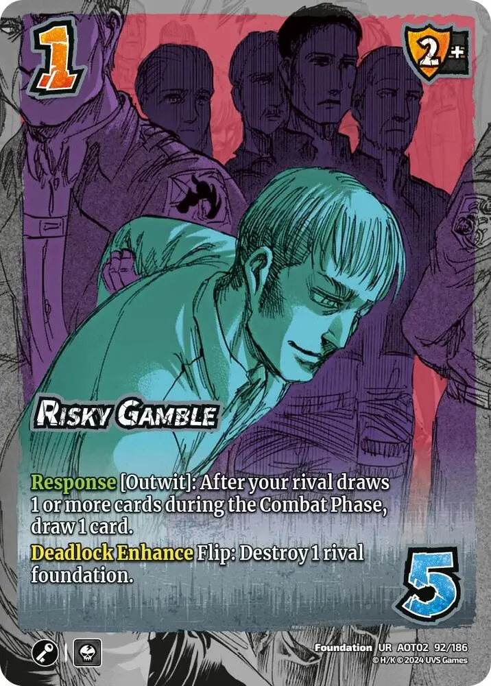 Risky Gamble - Attack On Titan: Origins Of Power (Aot02) 1