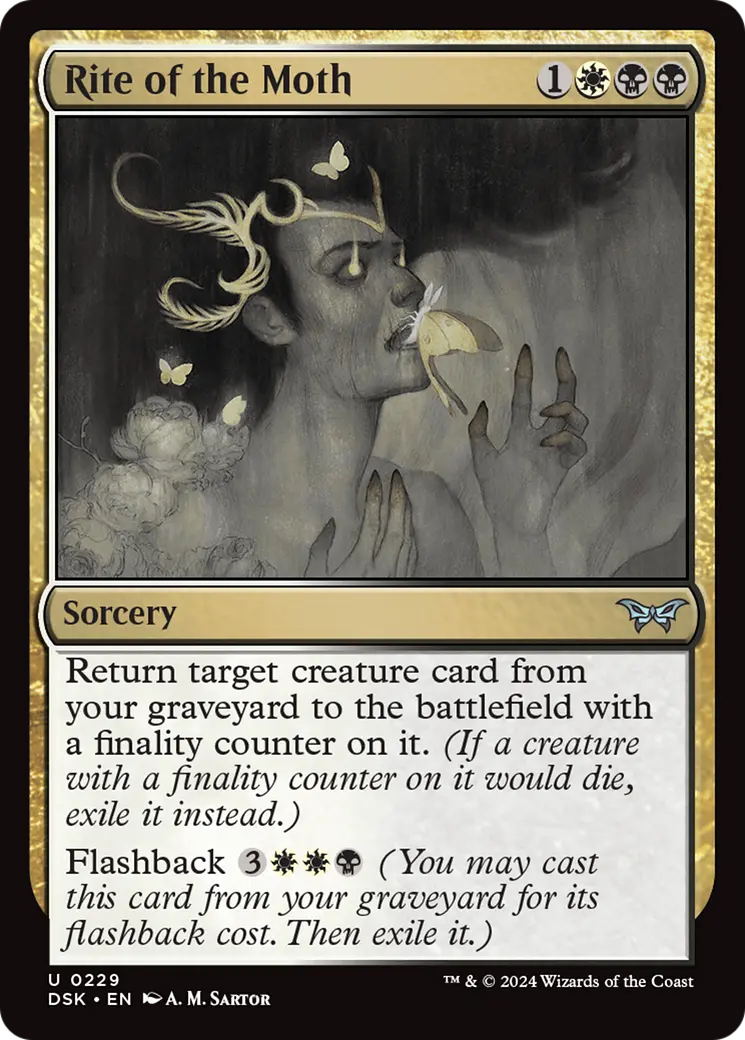 Rite Of The Moth [Duskmourn: House Of Horror] 1