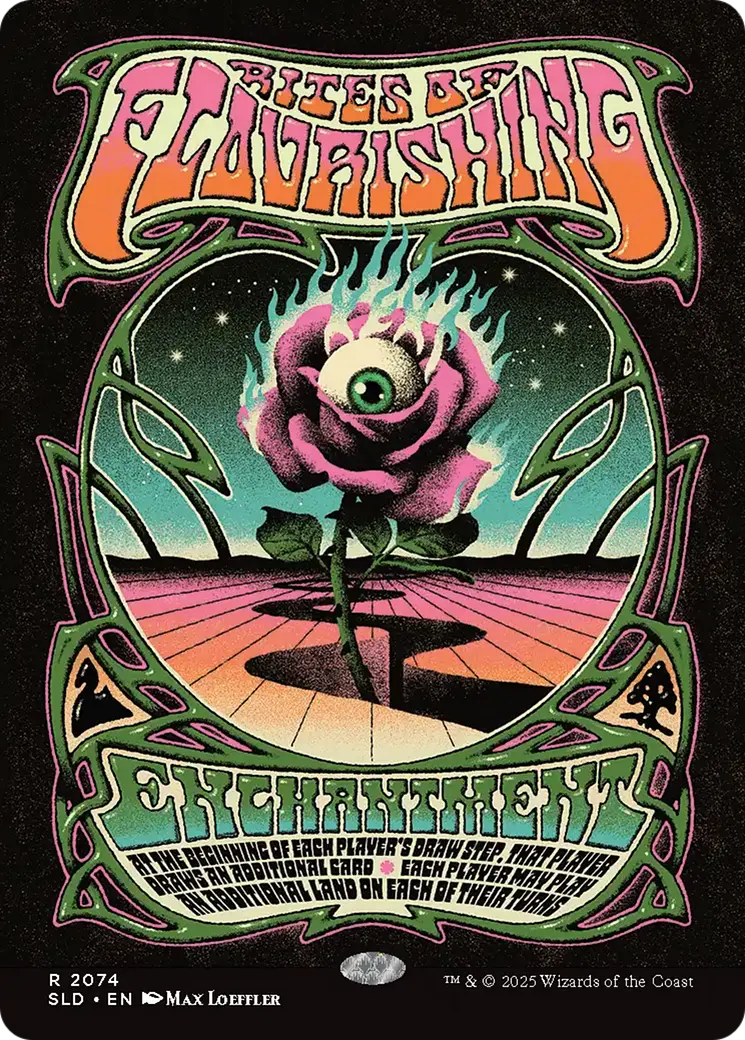 Rites Of Flourishing (2074) (Rainbow Foil) [Secret Lair Drop Series] 1