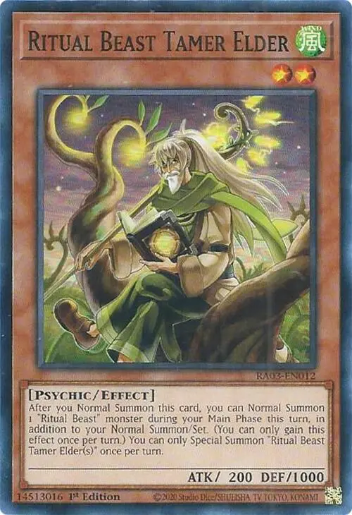 Ritual Beast Tamer Elder [Ra03-En012] Super Rare 1