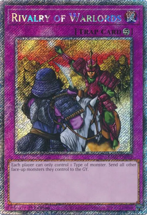 Rivalry Of Warlords (Platinum Secret Rare) [Ra03-En075] Platinum Secret Rare 1